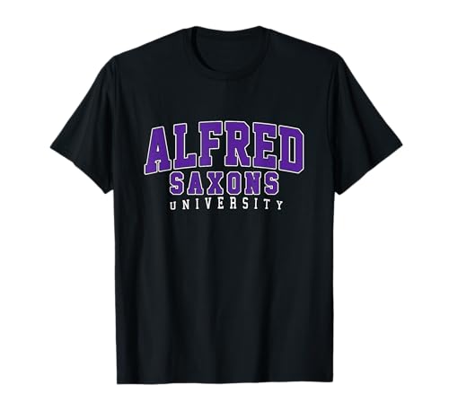 Alfred Vintage Retro Saxons Athletic Sports Tee Men Women T-Shirt
