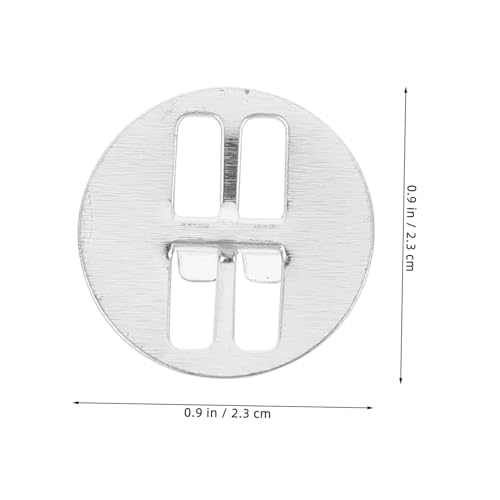 Clip metálico para mechas de vela 100 unidades ABOOFAN miniatura 2