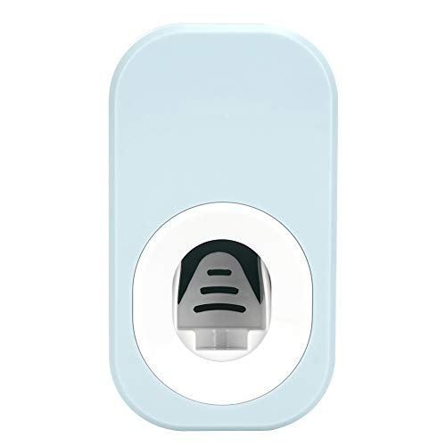 Hapivida Dispensador de Pasta de Dientes Manos Libres, Exprimidor Automático de Pasta de Dientes Montado En La Pared, Resistente Al Agua, Accesorio de Baño