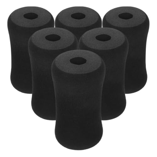 Happyyami 6pcs Foam Foot Pads Roller Cover for Home Gym Exercise Machine Equipment Replacement Pads