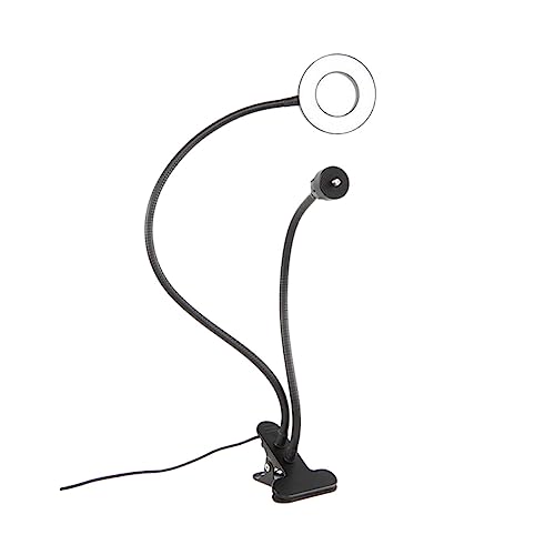COLLBATH 1pc Tabletop Ring Fill Lamp Desk Light Clamp Selfie Ring Light Fill Lamp Clip Long Service