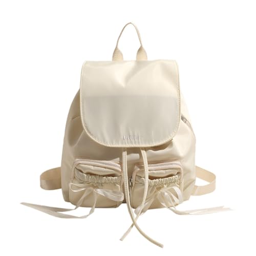 Sac à dos coréen pour voyage et école au design épuré couleur unie