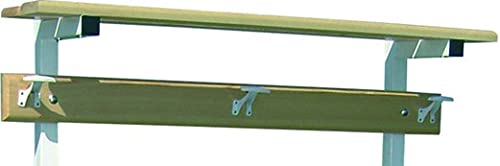 Perchero con Estante Superior 1,5 Mt