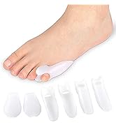 Zehenspreizer Kleiner Zeh, Zehenstrecker Silikon, Pinky Toe Separatoren, Hallux Valgus Zehensprei...
