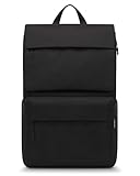 LOVEVOOK Rucksack Herren Damen, 17,3 Zoll Laptop Rucksäcke Groß Wasserdicht Schulrucksack Schultasche Teenager, Tagesrucksäcke Arbeitsrucksack Men Women Backpack für Business Schule Uni, Schwarz