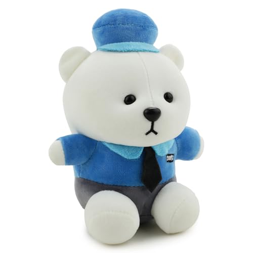 Image of Blue Bear Soft Toy for Kids with Cute Hug-Friendly Plush for Babies, Toddlers & Children Safe, Lightweight & Easy to Clean (25CM)