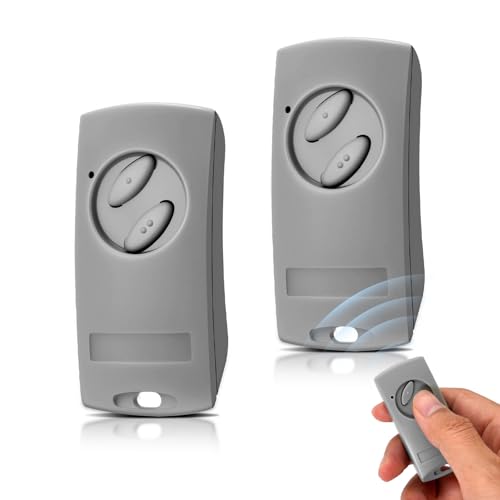 433,92 MHz télécommande Compatible avec ECOSTAR RSE2 RSC2 RSZ1,Telecommande Portail pour Hormann EcoStar Liftronic 500/700/800 pour Portronic...