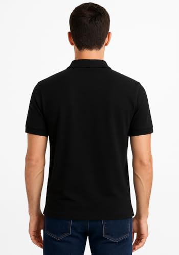 Image of Wear Your Opinion Solid Cotton Rich Polo T Shirt | Collar Tshirts | Half Sleeves | Plain-Regular Fit (Available in Plus Size)