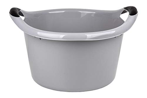 Cofan Barreño Redondo | con Asas | Capacidad 15 L | Barreño Multiusos y versátil