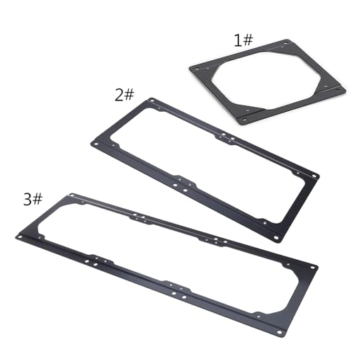 Soporte metálico para ventilador de 120-420 mm para PC miniatura 7