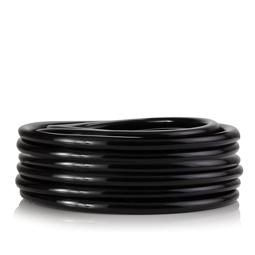 Alpine Corporation PVC-Schlauch mit 3/8 Zoll Innendurchmesser für Teiche und Springbrunnen, 300 m, Schwarz