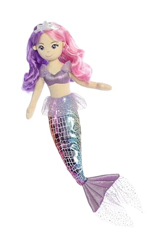 Aurora® Enchanting Sea Sparkles™ Rainbow Sea Iris™ Stuffed Doll - Imaginative Play with Magical Companions - Perfect for Kid's Birthdays and...