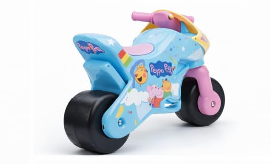 Image of Best Ride On Cars Peppa Pig Foot-to-Floor Motorbike for Kids Ages 2-6 | Officially Licensed Toddler Ride-On Toy with Wide Wheels, Lightweight Design & Stable Frame | Indoor /Outdoor Fun