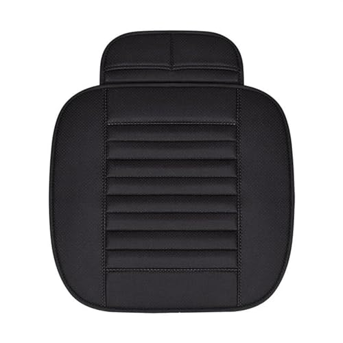 Coussin de siège voiture imperméable en cuir noir pour Mercedes Classe S et E