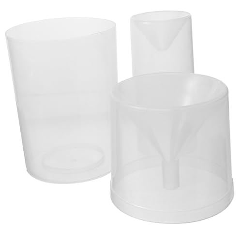 JOINPAYA Educational Rain Gauge Tool Set 3pcs Rain Measuring Tube for Garden and Outdoor Use