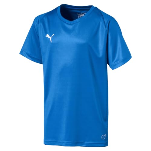 Maillot Puma Liga Jersey Core Jr XL bleu blanc pour enfant