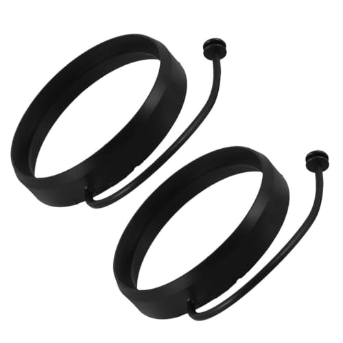 Couvercle réservoir corde d'attache et couvert de bouchon carburant auto - 2pcs