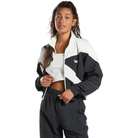 Reebok Women's Floatzig Track Jacket, Night Black Cover