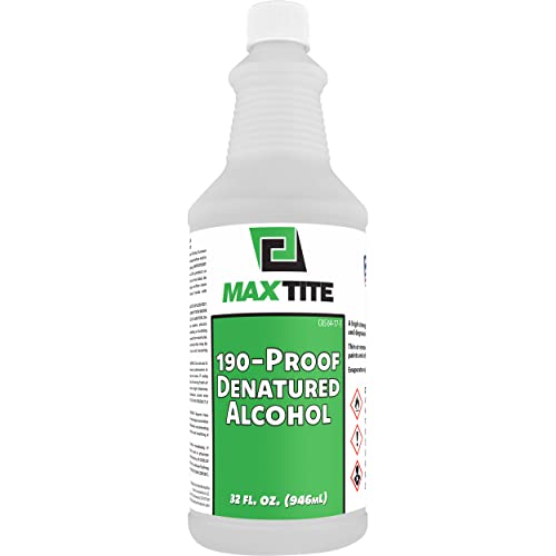 MAXTITE 190-Proof Virgin Denatured Alcohol (32oz, 1)
