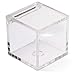 Produktbild 10 Würfelschachteln aus Plexiglas, 5 x 5 x 5 cm, transparent, für Dragees