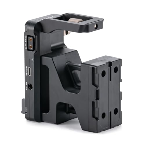 Image of Tilta Battery Plate Compatible with Blackmagic Pyxis 6K / 12K - V-Mount | High Capacity Power Output (2 Pin Lemo, P-Tap, USB-C) | External Power Input | Security Attachment ES-T21-BP-V