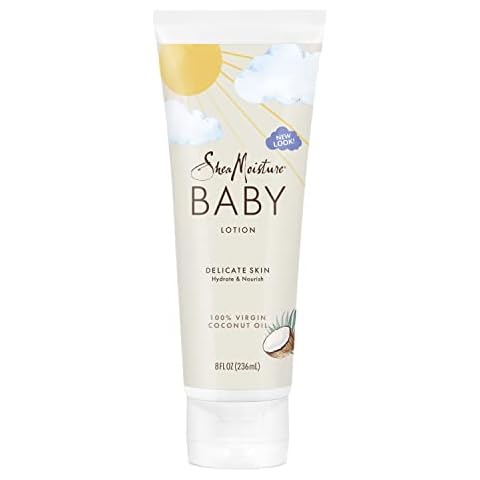 SheaMoisture Baby Lotion 100% Virgin Coconut Oil 8 oz Cover
