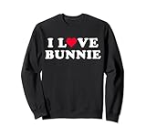 I Love Bunnie Shirt For Girlfriend Boyfriend