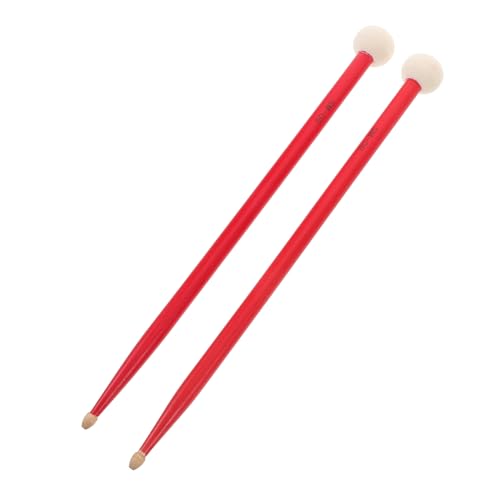 Baquetas Maple con Cabeza de Fieltro Dual para Percusión miniatura 1