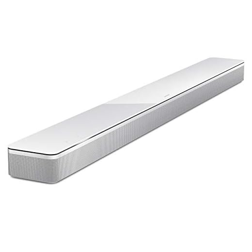 Bose Soundbar 700 Barre de Son avec Alexa d’Amazon intégrée - Blanc