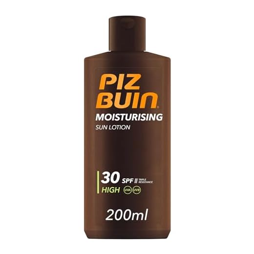 Piz Buin In Sun idratante crema solare con SPF 30, alto