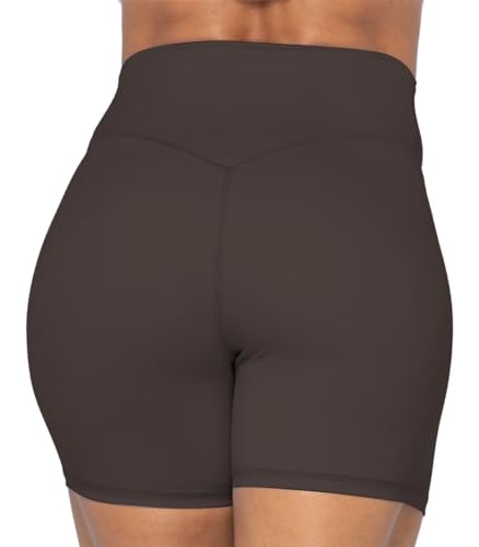 Image of Sunzel No Front Seam High Waist Biker Shorts for Women, Squat Proof Yoga Workout Gym Bike Shorts | 3, 5 Or 8-Inch Inseam, High Waisted, Tummy Control, No Front Seam, Buttery Soft, Compression Fit, Squat Proof