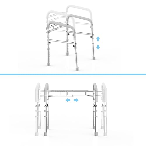 Armature de toilettes pour handicapé éliminant les risques de chute aux WC