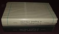 A Newspaper History of England 1792-1793 B0007DT57Y Book Cover