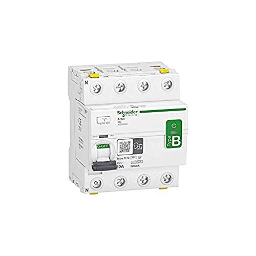 Schneider Acti9 - Iid 4P 80A 500mA B SI