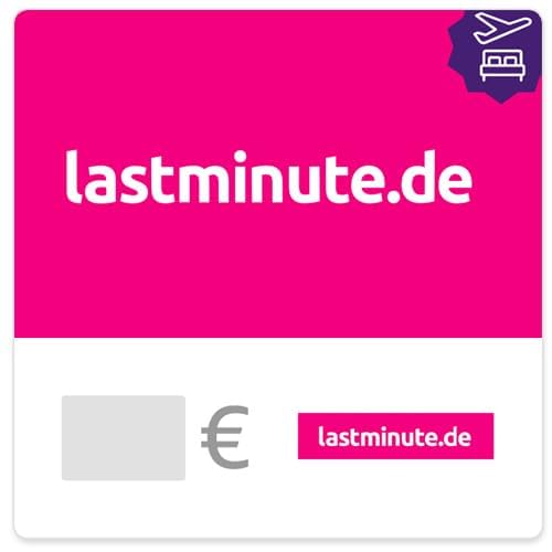 Lastminute.de Flug + Hotel Reisegutschein - für Deutschland - per E-Mail