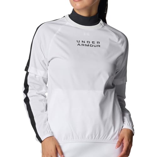 UNDER ARMOUR(アンダーアーマー) アウター(ブルゾン、ウインド、ジャケット) ストレッチ UA ドライブ 2WAY プルオーバージャケット レディス White 100 LG