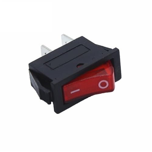 Interrupteur KCD3 SPST 2 positions bouton marche arrêt lumineux 16A