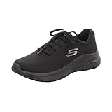 Skechers Femme Arch Fit Big Appeal Baskets, Black Mesh/Trim, 39 EU