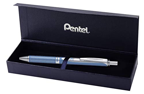 Bolígrafo Pentel Sky Blue EnerGel con estuche