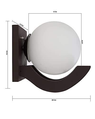 Image of Homesake Zedo Wall Lamp, Wall Decor, Wall Hanging Wood Light /lamp, Decorative Home, Living Room, Indoor /Outdoor Lighting