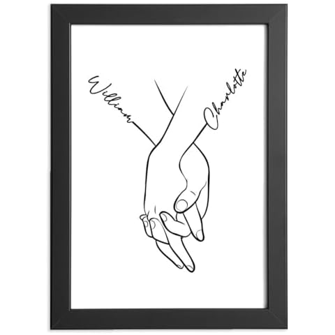 Personalised Romantic Print Gift for Couples Cover