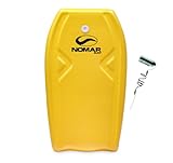 Prancha De Bodyboard Modelo Infantil Amarela 73cm Nomar Surf