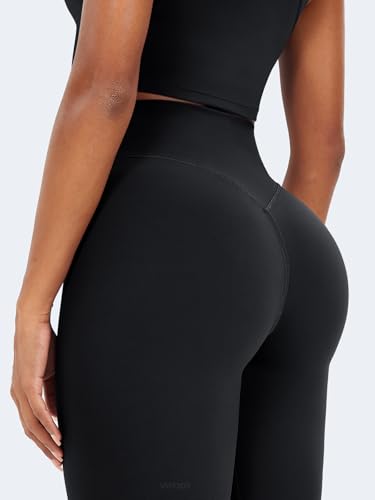 VOYJOY High Waisted Workout Gym Leggings for Women Full Length Soft Yoga Pants Tummy Control3