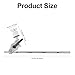 RANMING Cymbal Boom Arm Cymbal Extension Stand 16.5 inch Cymbals Boom Arm Holder with 360° Adjuetable Head Straight Cymbals Arm for Drummer Beginner Drum Set Accessories