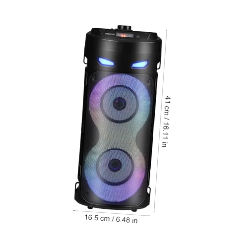 Enceinte portable avec caisson de basses Veemoon contre les sons plats