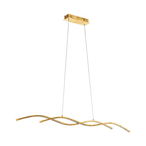 Preisvergleich Produktbild EGLO MIRAFLORES Hängeleuchte, Aluminium, 13 W, goldfarben