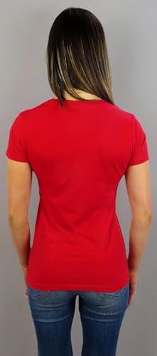 Disney Womens Mickey Mouse Stand V-Neck Tee4