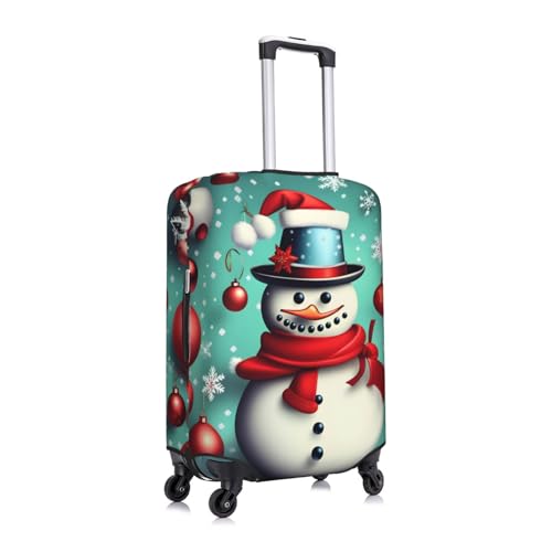 Merry Christmas Day Luggage Covers For Suitcase Approved,Suitcase Cover Protector Fit 18-32 InchLuggage, Large3