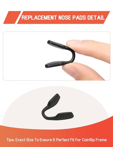 Bwake Replacement Nose Pad for Oakley Pasque OO9222 Women Sunglasses - Standard/Low Bridge Fit4