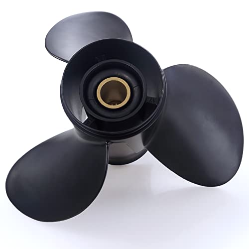 Captain Boat Propeller Fit Johnson Evinrude 40-140 Hp Engines, 13 Spline Tooth Outboard Prop, Rh, Aluminum, Oem Propellers For 50 60 E-Tec 65 70 75 85 88 90 100 110 112 115 120 125 135 Hp (13 1/4X17) #TOP3